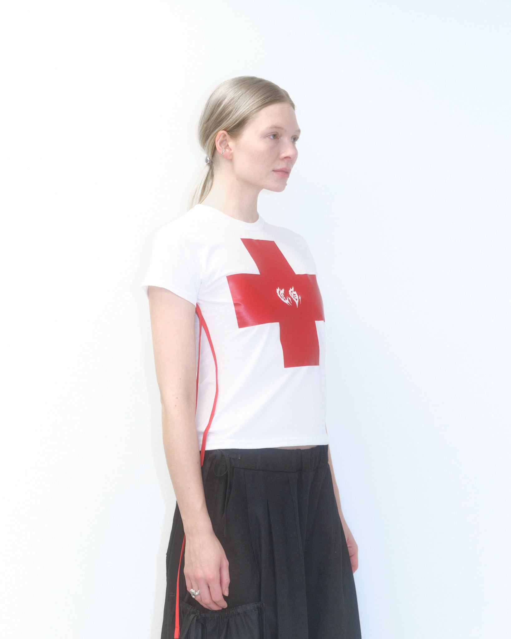 White Baby Tee V2