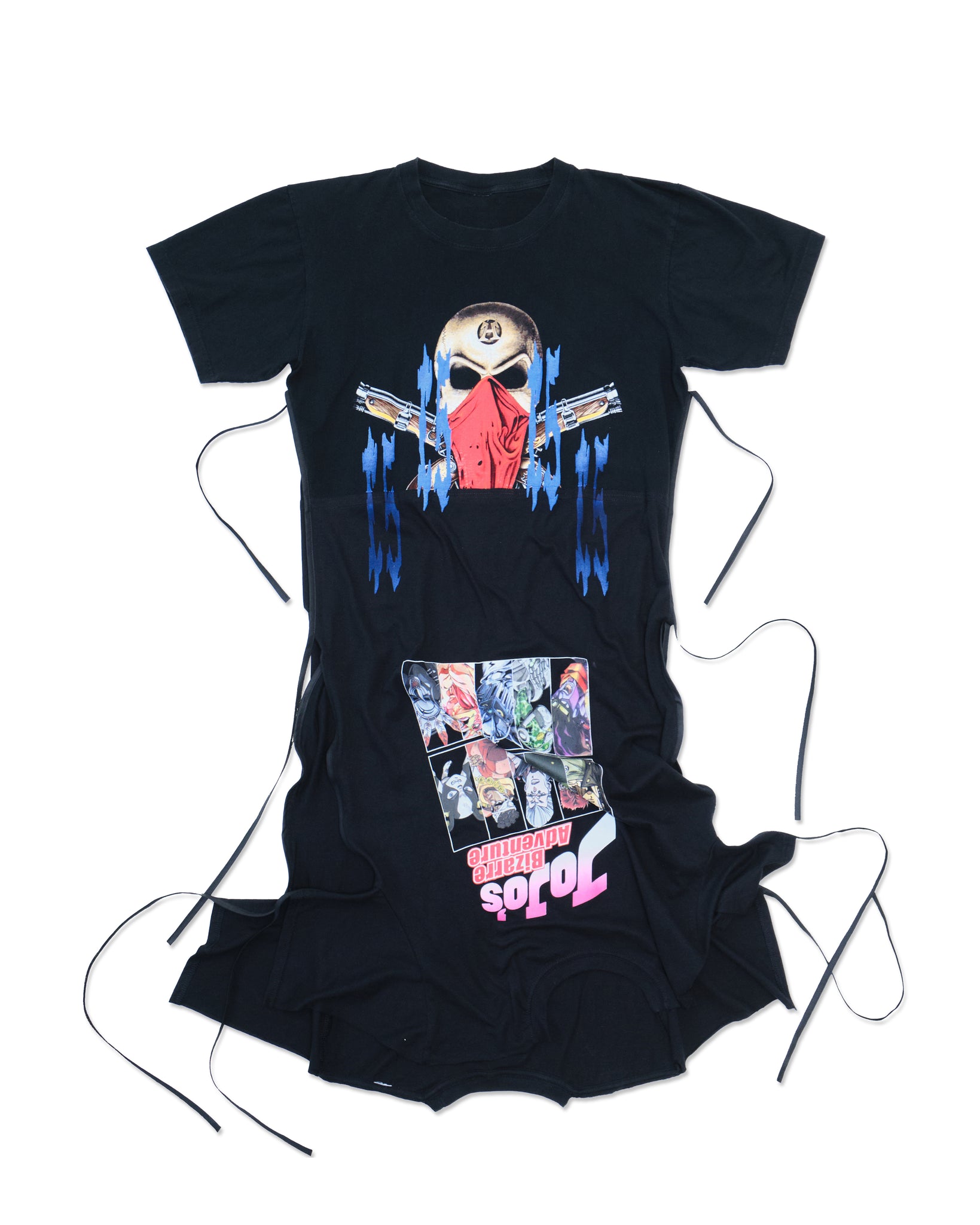 Elongated Upcycled Tee Dress V2