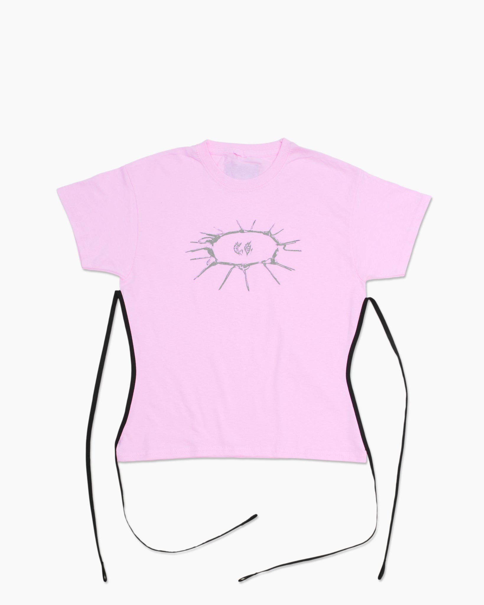 "Collar" Baby Pink Tee