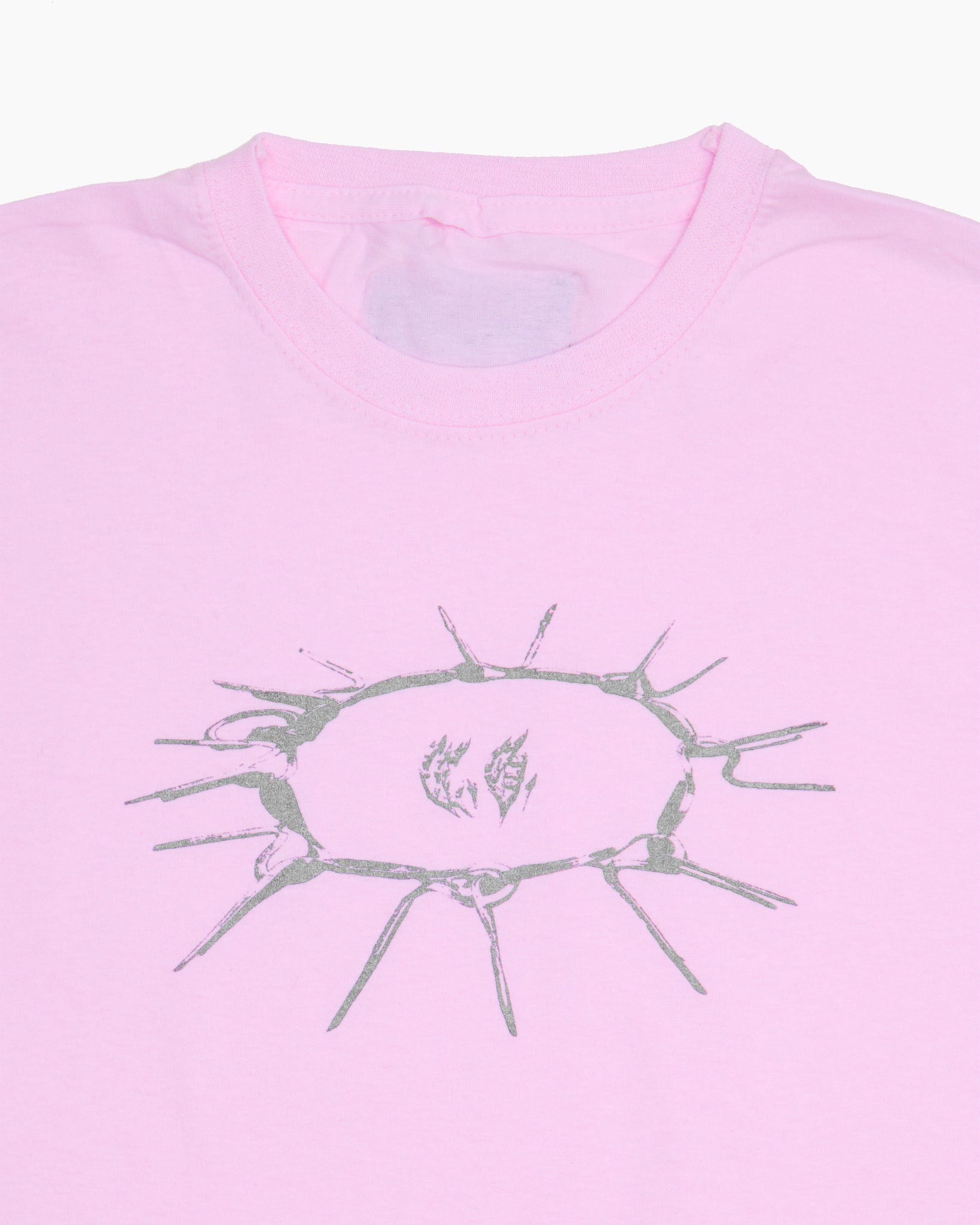 "Collar" Baby Pink Tee