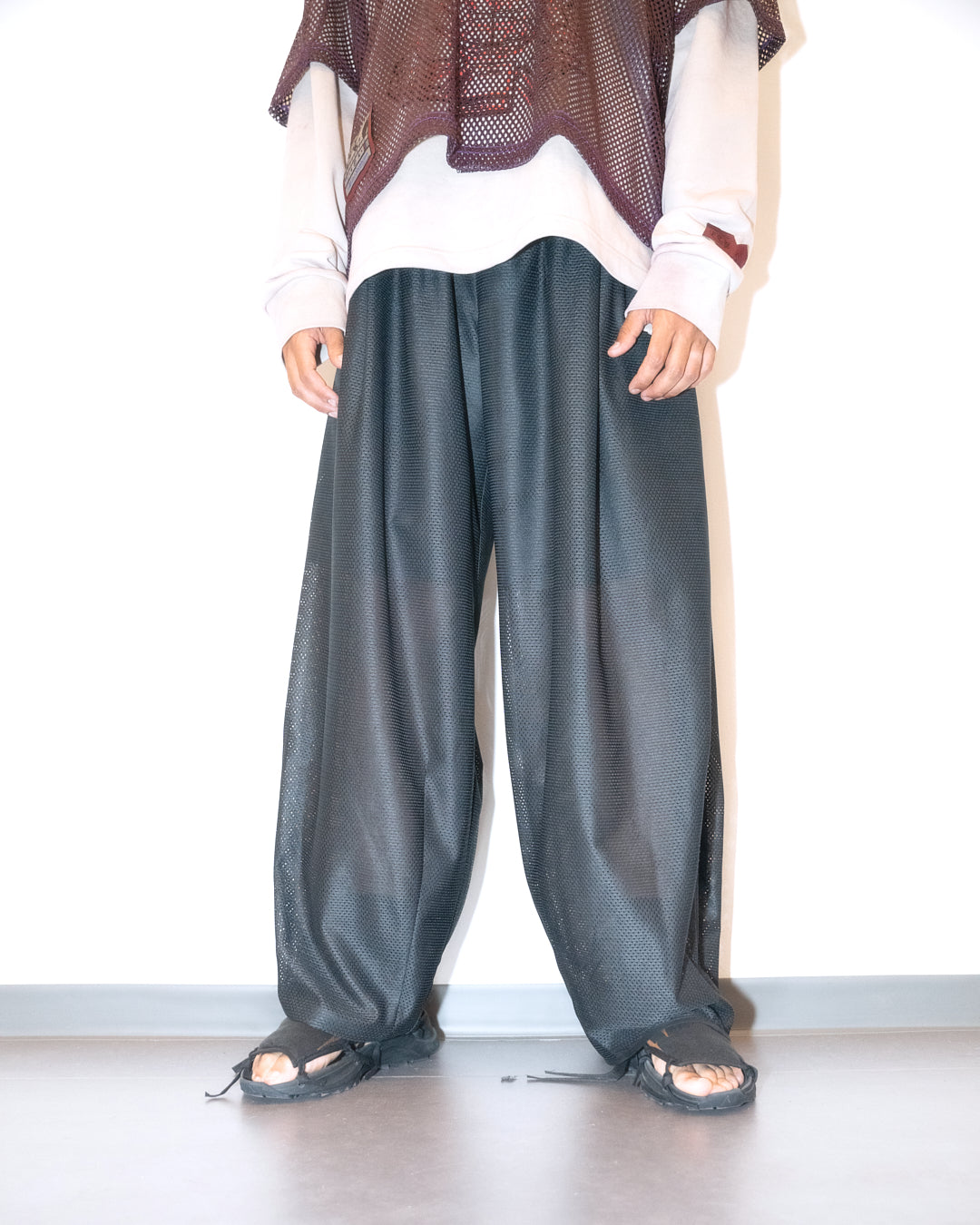 Mesh "Ottoman" Trousers