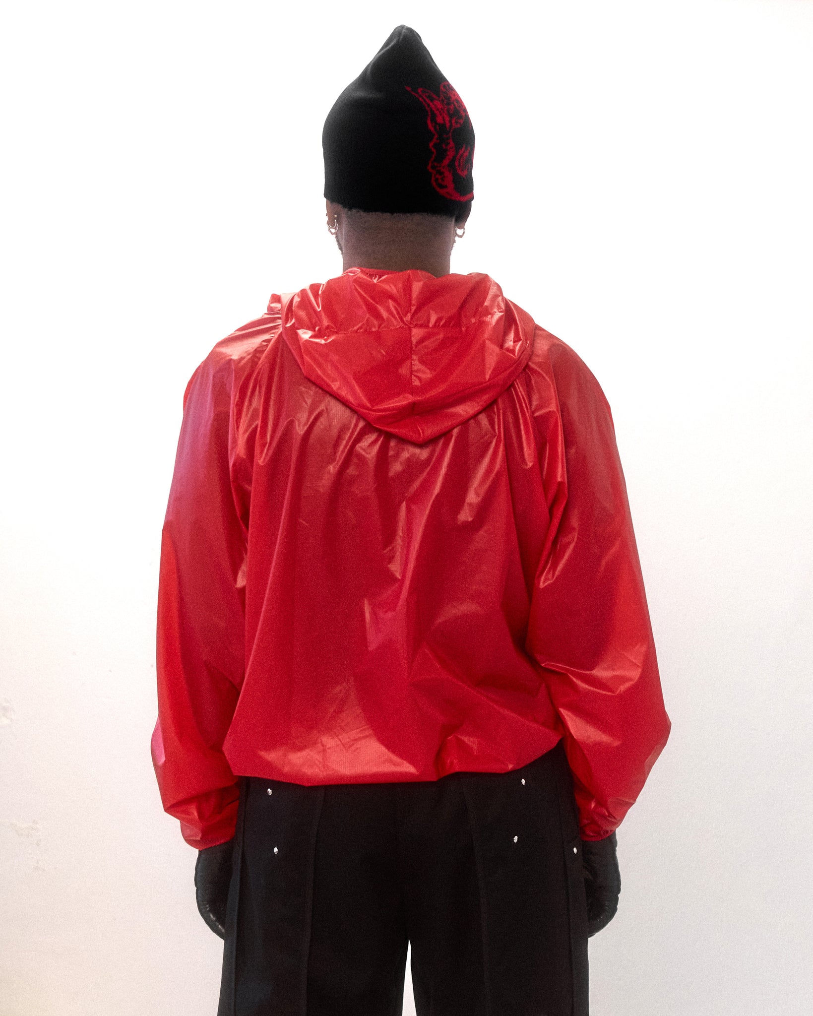 Red "Ghost" Hoodie