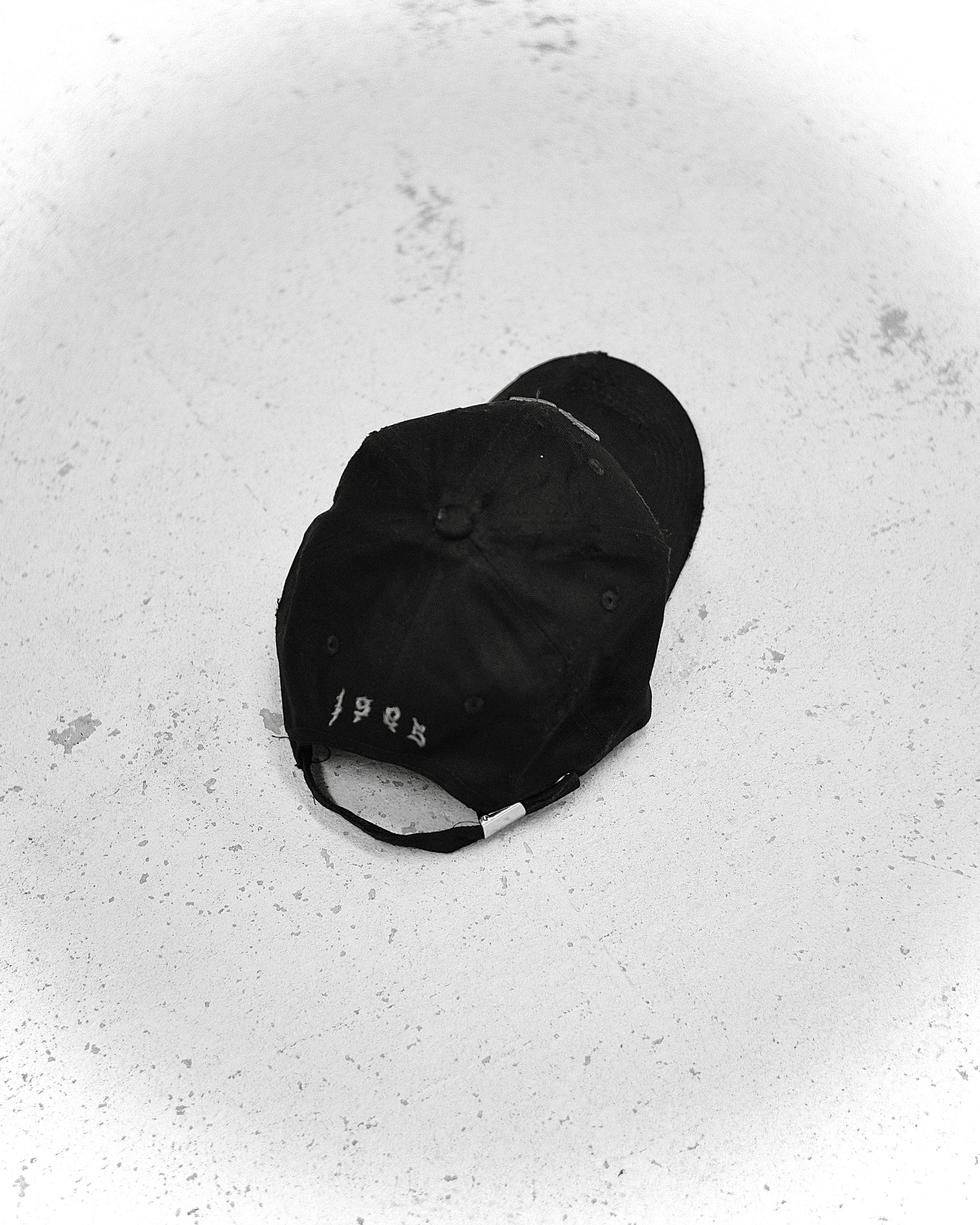 Red Embroidered Logo Cap