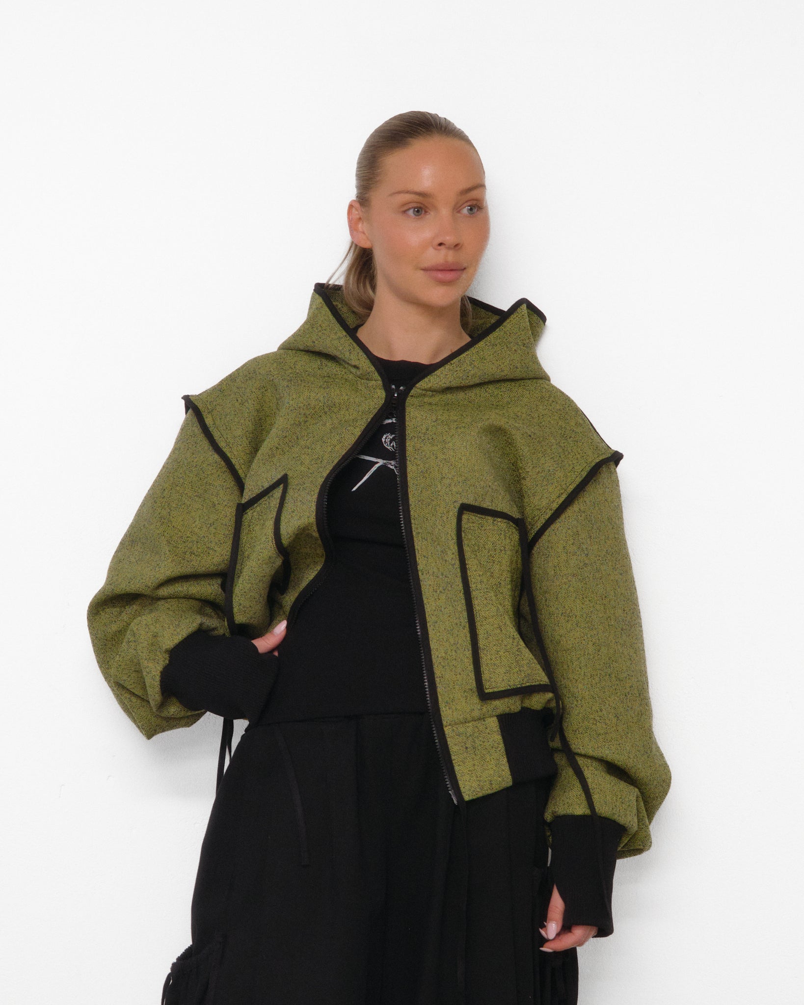 "Algae Green" Cargo Jacket