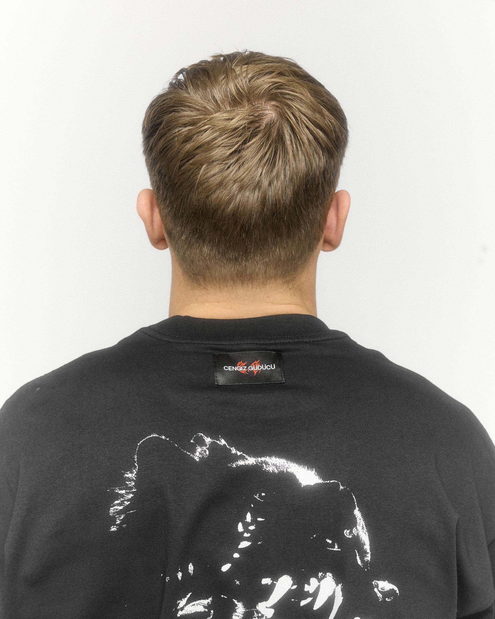 "Virtuous Violence" Cropped Black T-shirt