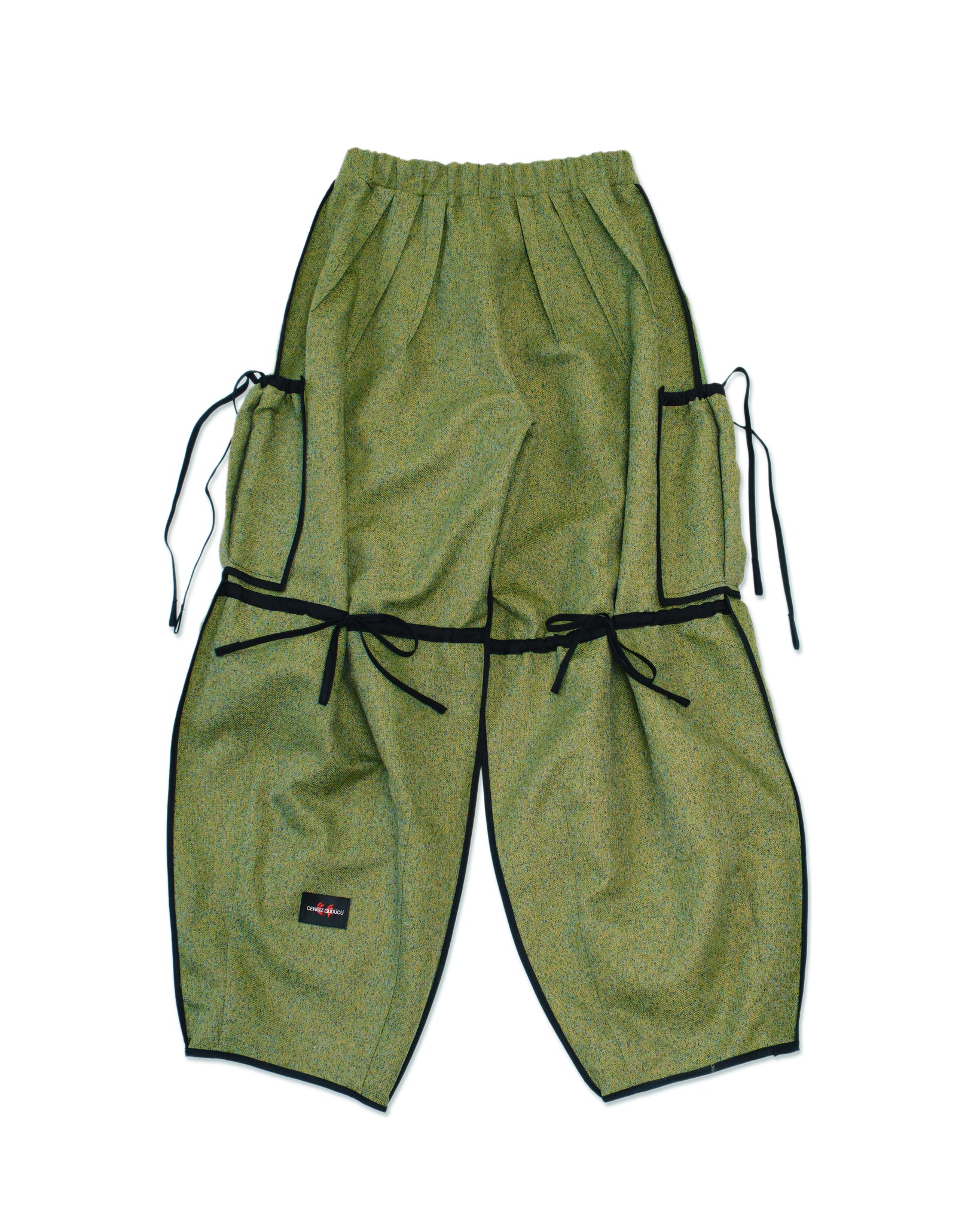 "Algae Green" Ottoman Cargo Trousers